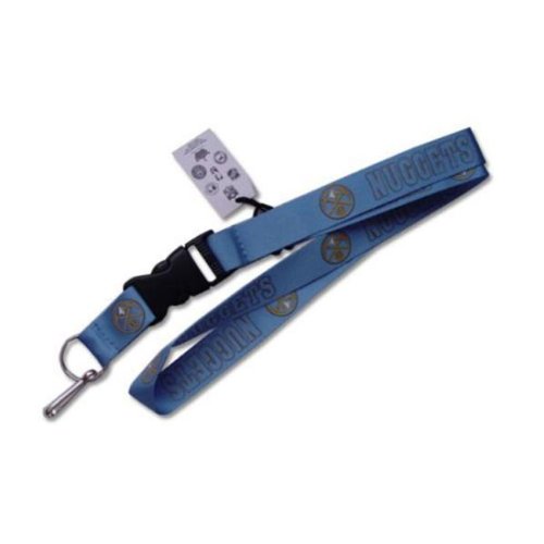 Denver Nuggets Clip Lanyard Keychain Id Holder