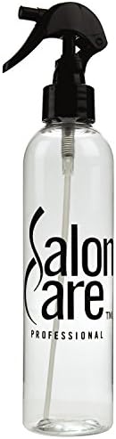 Salon Care 8 fl.oz Clear Bottle with Black Trigger Sprayer