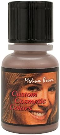 Color Permanent Makeup Ink Medium Brown 0.25 oz