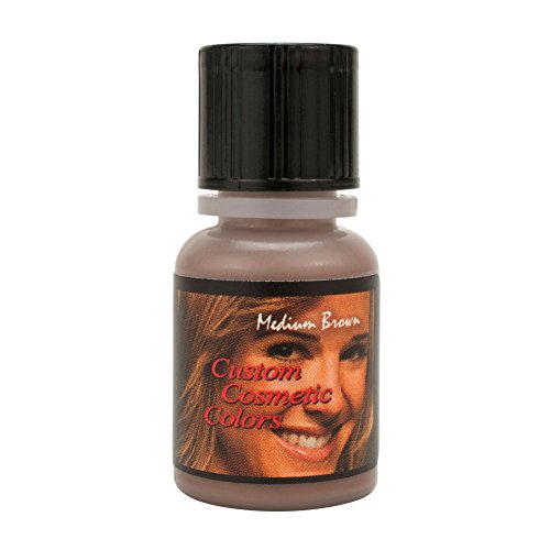 Color Permanent Makeup Ink Medium Brown 0.25 oz