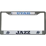Rico Utah Jazz Chrome License Plate Frame