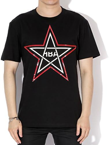 Hood By Air Men's Star Logo Print T-Shirt M Black