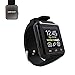 ANDROSET Universal Bluetooth Smartwatch for Android/IOS Touch Screen Smart Phone Mate - Black