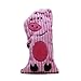 Outward Hound Kyjen  32054 Bottle Buddies Pig Squeaker Dog Plush Chew Toys, Large, Pink