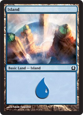 Magic: the Gathering - Island (257) - Return to Ravnica - Foil