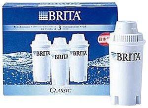 BRITA Classic 交換用フィルターカートリッジ 3本セット