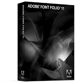 Font Folio 11 Win Mac 5U by Adobe