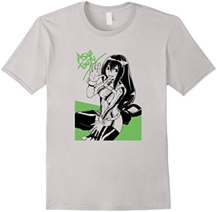 Men's Boku No Hero Academia Shirt Medium Silver