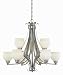 World Imports 4949-37 Nickel Chandelier