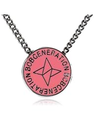 BCBGeneration Hematite and Pink Star Necklace, 16"