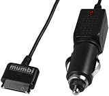 KFZ Ladekabel 12V für iPhone 4 / iPhone 3G / iPhone 3Gs / iPod Nano 5G / iPod Touch 2G 3G- neue Belegung - BLACK EDITION