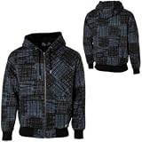 Volcom Piece Plaid Fur Lined Full-Zip Hooded Sweatshirt - Men's