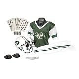 41ihPs3cQNL. SL160  Franklin Sports NFL New York Jets Deluxe Youth Uniform Set Small #15700F25