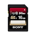 Sony 16 GB Class 10 UHS-1 Secure Digital SDHC Memory Card