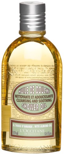 L'Occitane Huile de Douche d'Amande (Shower Oil, Almond), 8.4-Ounce Bottle
