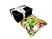 Ginger Chews 6-Flavor Variety: One 2 lb Assorted Bag of Original, Blood Orange, Mango, Lemon, Lychee, and Peanut Butter in a BlackTie Box