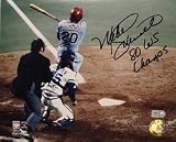 Phillies Autographed Mike Schmidt 8x10 Photo 1980 World Series (MLB Authenticated)