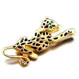 Green Eyes Leopard Brooches And Pins