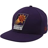 NBA New Era Phoenix Suns Purple Primary Logo 59FIFTY Flat Bill Fitted Hat (7 3/8)