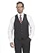 Mens 2 Button 3 piece Slim Fit Suit