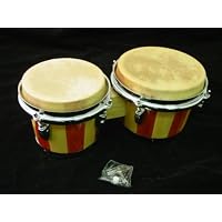 NEW LIGHT NATURAL WOOD - 02 - BONGO DRUM SET Conga ROCK