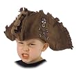 Plush Tattered Brown Pirate Hat - Child