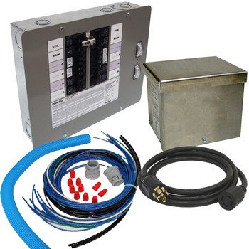 Generac 6295 30-Amp 10-16 Circuit Manual Transfer Switch Kit for Portable Generators