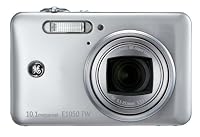 GE E1050TW-SL 10MP Digital Camera with 5X Optical Zoom and 3.0-Inch Touch Screen LCD with Auto Brightness (Silver) GE E1050TW-SL 10MP Digital Camera with 5X Optical Zoom and 3.0-Inch Touch Screen LCD with Auto Brightness (Silver)
