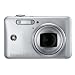GE E1050TW-SL 10MP Digital Camera with 5X Optical Zoom and 3.0-Inch Touch Screen LCD with Auto Brightness (Silver)