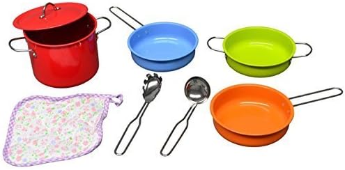 Lollipop Just for Chef 8-Piece Non-Stick Cookware Set