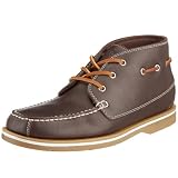 Rockport Men's Bridgeport Hi Boat Shoe Leather
