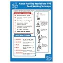 Stewart Superior Laminated Poster Manual Handling Regulations 420x595mm Ref NS030