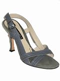 CONSTANCA BASTO Loren Sandal in Gray Leather