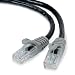 Mediabridge Networking Cat5e Patch Cable - (7 Feet) - Black RJ45 Computer Patch Cord
