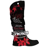 Sugar and Vine Zebra Boot Strap with word 2 Cold