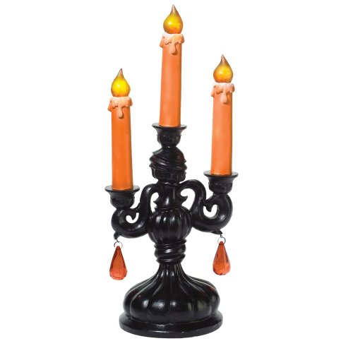 Department 56 Lit Three Candle Candleabra