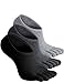 Haslra Men's No Show premium Toe Socks Various types 2-3 Pairs