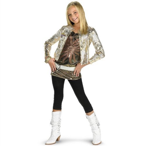 Disguise Hannah Montana - Hannah with Gold Jacket - Size: Small