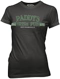 Its Always Sunny in Philadelphia Paddys Irish Pub Distressed Juniors T-Shirt