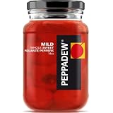 Whole Sweet Piquante Peppers 14 ounces by PEPPADEW PI LTD