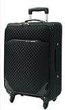 Amazon：ソフト　＜シフレ＞チェス盤模様のソフトキャリーケース C9700T (４６ｃｍ＜約２～３泊用＞ 約28リッター, ブラック)