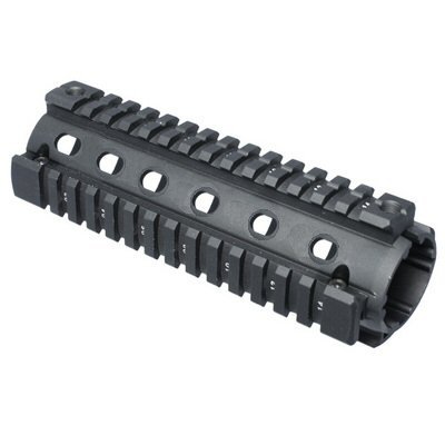 cheap UAG AR15 AR-15 M4 CARBINE RIFLE QUAD 4-WEAVER/PICATINNY RAIL ALUMINUM HANDGUARD+ COVERS