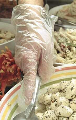 Poly Food Service Gloves MEDIUM