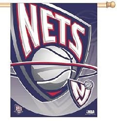 New Jersey Nets 27"x37" Banner - Basketball Sports Merchandise