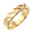 14K Handmade Gold Braided Comfort Fit Wedding Band Width 5.0mm - Size: 5-13