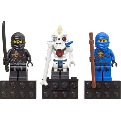 LEGO Ninjago Magnet 3Pack #853102 Cole, Nuckal, Jay