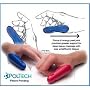 THUMBSAVER - Massage Therapist Tool MEDIUM - 3" long and 3/4" to 7/8" wide - White