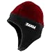 TAIGA Unisex Polartec Thermal Hat, Inca Hat, Color: Burgundy, MADE IN CANADA