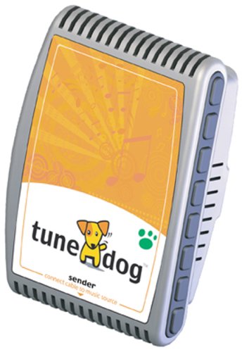 Tune Dog TD-1 Transmitter & Receiver for iPods,Computers and MP3 Players