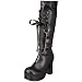 Demonia By Pleaser Women's Gothika-206 Boot,Black Polyurethane,7 M US